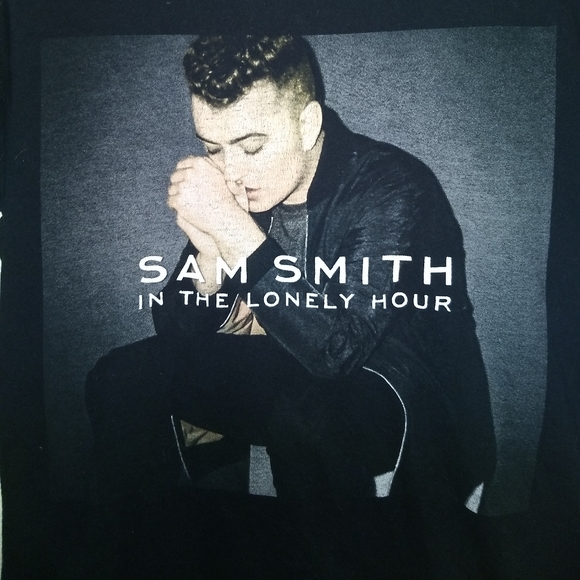SAM SMITH CONCERT T-SHIRT - 2015 Lonely Hour Tour - Picture 3 of 5